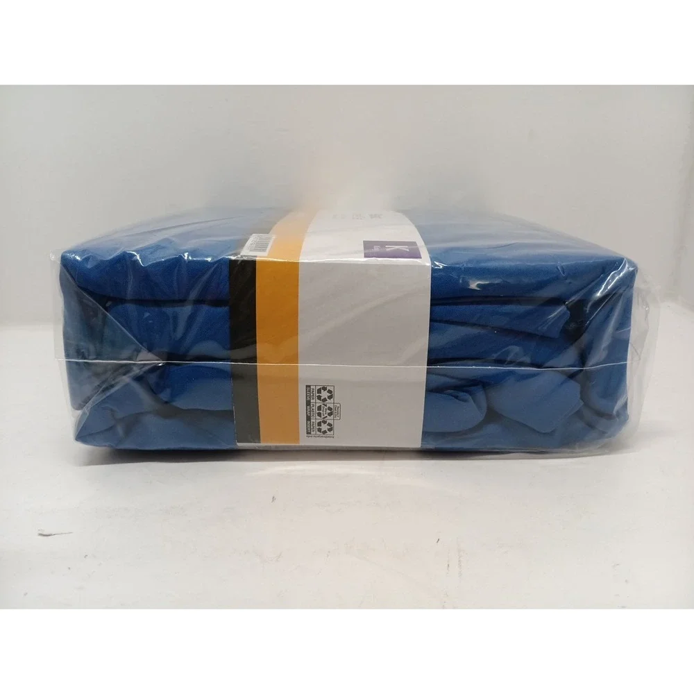 Mainstays Basic Sheet Set King Size Microfiber Blue Complete Brand New